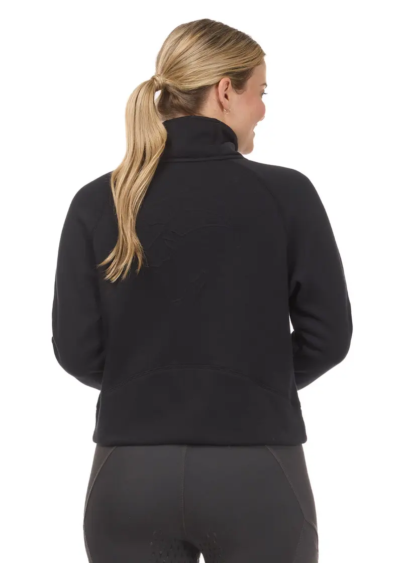 Etched Equine Half Zip Sweatshirt 8