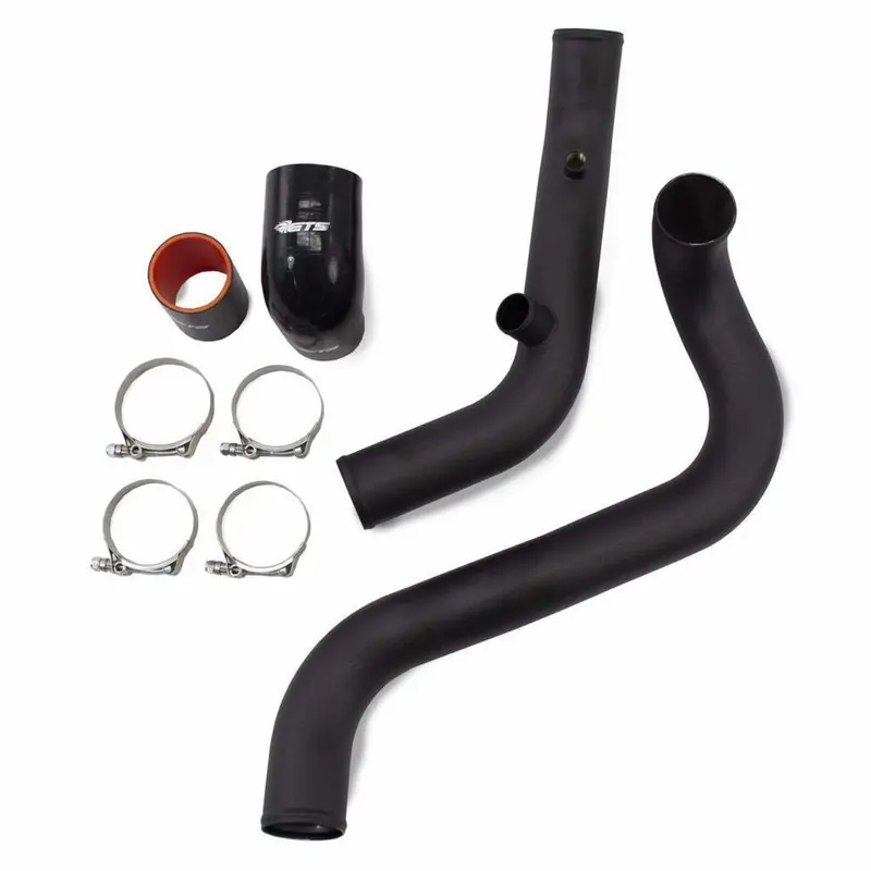 Ets 03-06 Mitsubishi Evo 8/9 2.5" Stock Route Upper Intercooler Piping Kit 1