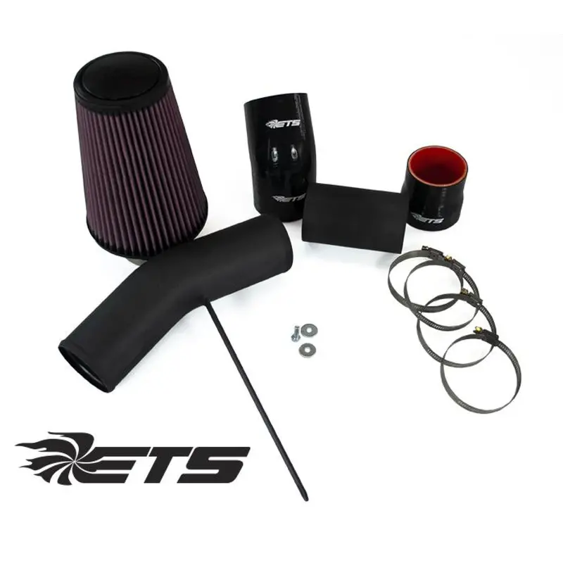 Ets 08-14 Subaru Sti Intake - Wrinkle Black 2