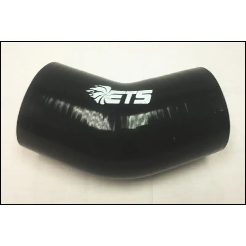 Ets 3.0" 45 Degree Black Silicone Coupler 1