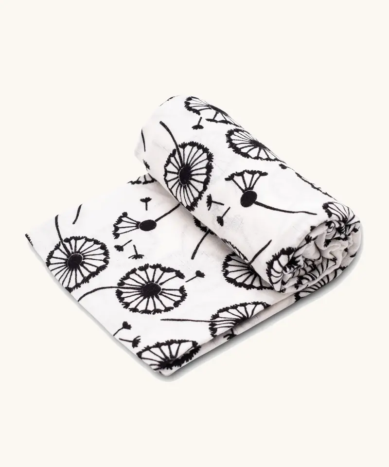 Etta Loves Extra Large Muslin Square - Dandelion 1