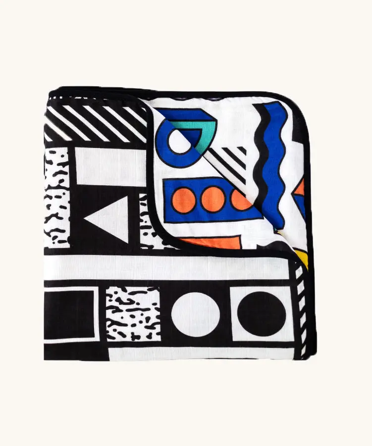 Etta Loves X Camille Walala Muslin Blanket 1