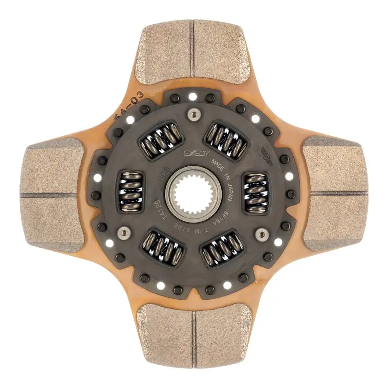 Exedy 08-15 Mitsubishi Lancer Evolution Replacement Stage 2 Clutch Disc Cerametallic Thick Disc 1