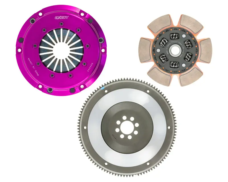 Exedy 1985-1989 Toyota Corolla Gts L4 Hyper Single Clutch Sprung Center Disc Push Type Cover 1