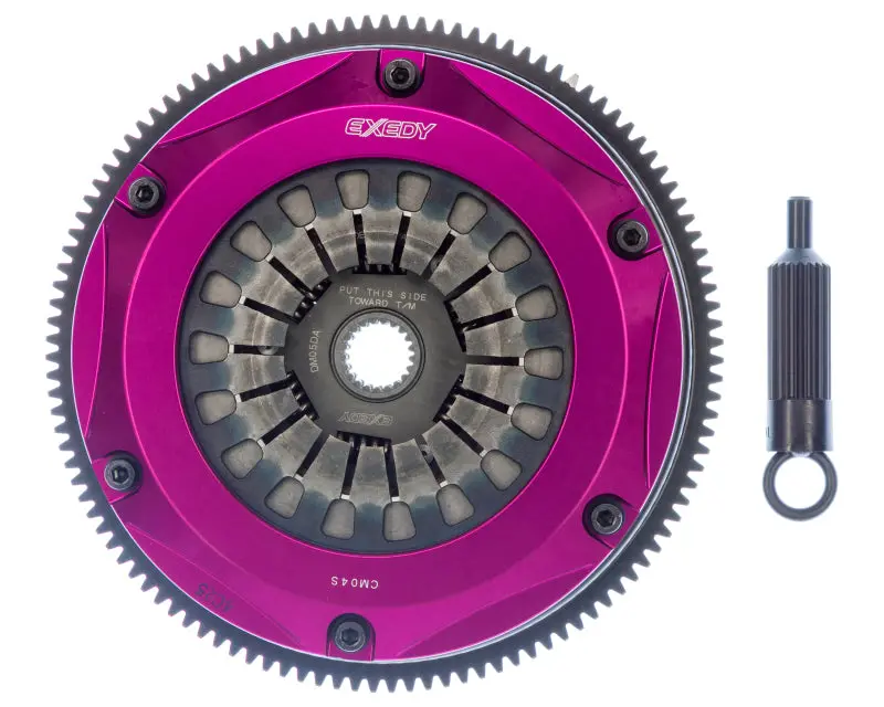 Exedy 1991-1992 Toyota Supra Hyper Twin Cerametallic Clutch Sprung Center Disc Pull Type Cover 1