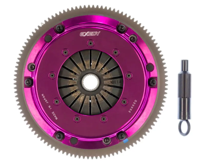 Exedy 1992-1993 Acura Integra L4 Hyper Single Clutch Sprung Center Disc Push Type Cover 1