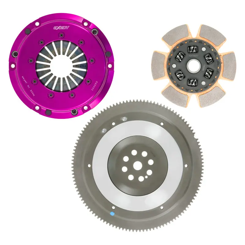Exedy 1993-1996 Honda Prelude Vtec L4 Hyper Single Clutch Sprung Center Disc Push Type Cover 1