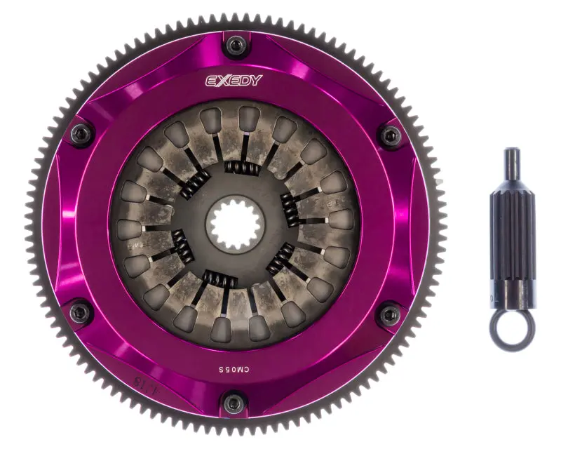 Exedy 1993-1998 Toyota Supra Twin Turbo L6 Hyper Twin Cerametallic Clutch Sprung Center Disc 2