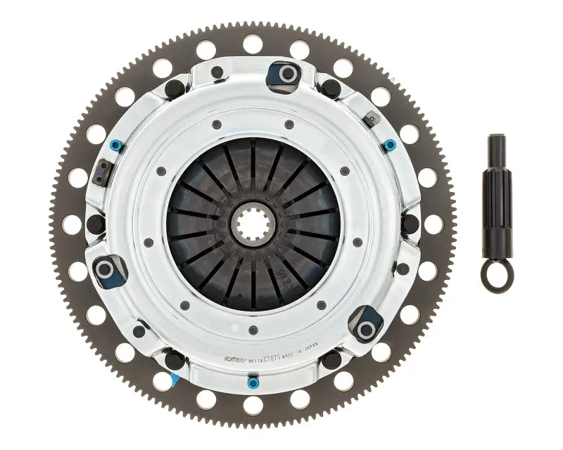 Exedy 1996-10 Mustang 4.6L Organic 10 Teeth 6 Bolt Twin Disc Clutch 2