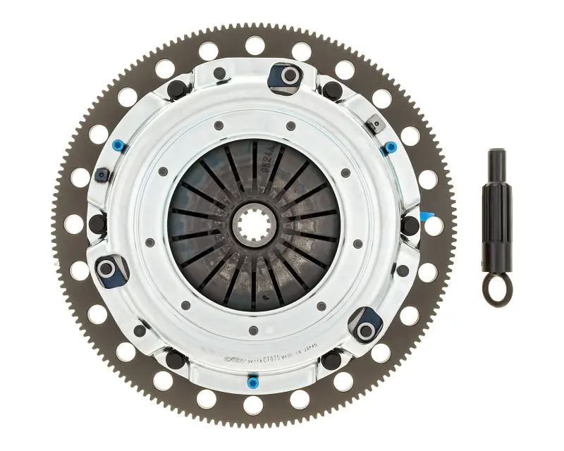Exedy 1996-10 Mustang 4.6L Organic 10 Teeth 8 Bolt Twin Disc Clutch 1