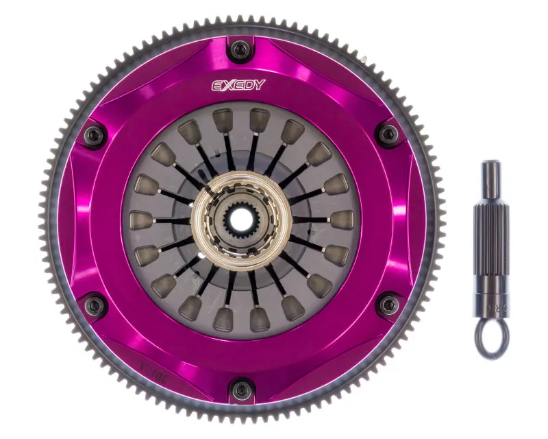 Exedy 1996-1996 Mitsubishi Lancer Evolution Iv L4 Hyper Triple Cerametallic Clutch Rigid 1
