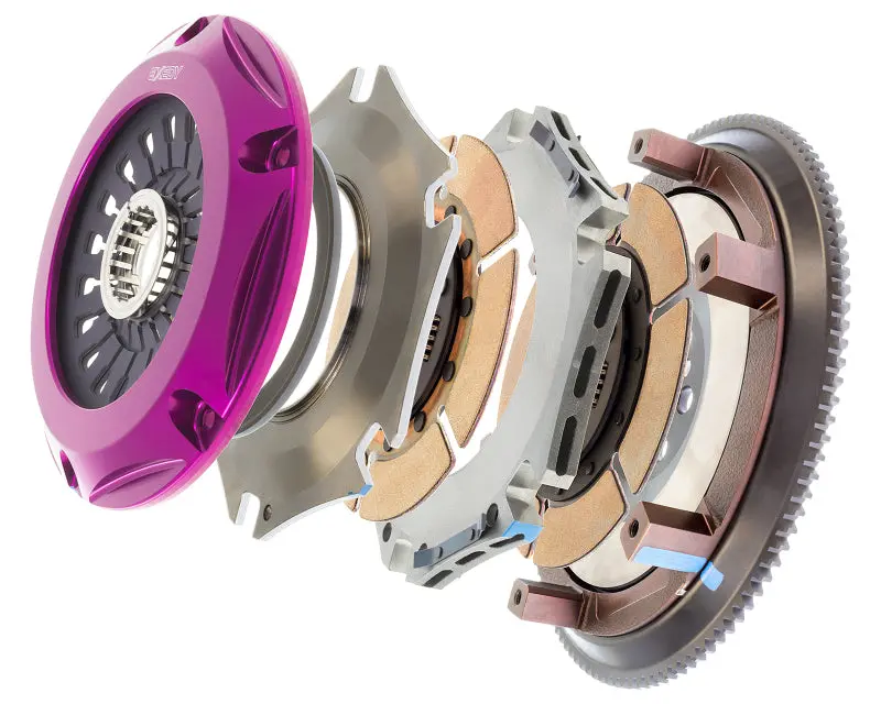 Exedy 1996-1996 Mitsubishi Lancer Evolution Iv L4 Hyper Twin Cerametallic Clutch Sprung Center Disc 2