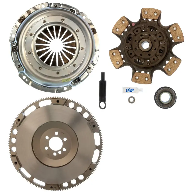 Exedy 1998-2002 Chevrolet Camaro Z28 V8 Stage 2 Cerametallic Clutch 6 Puck Disc Includes Gf502a Fw 1