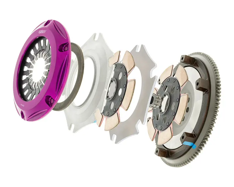 Exedy 2000-2009 Honda S2000 L4 Hyper Twin Cerametallic Clutch Rigid Disc Pull Type Cover 2