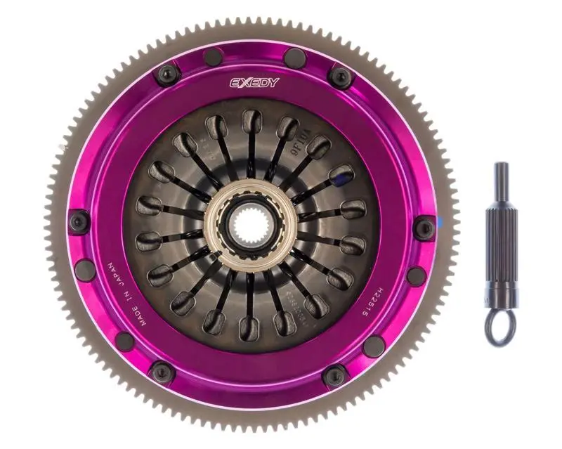 Exedy 2005-2005 Saab 9-2X Aero H4 Hyper Single Clutch Sprung Center Disc Pull Type (W/Fw Bolts) 2