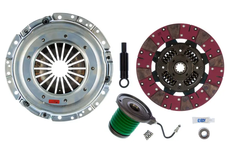 Exedy 2005-2010 Ford Mustang V8 Stage 2 Cerametallic Clutch Cushion Button Disc 1