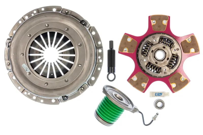 Exedy 2005-2010 Ford Mustang V8 Stage 2 Cerametallic Clutch Paddle Style Disc W/Hydraulic Sc 2
