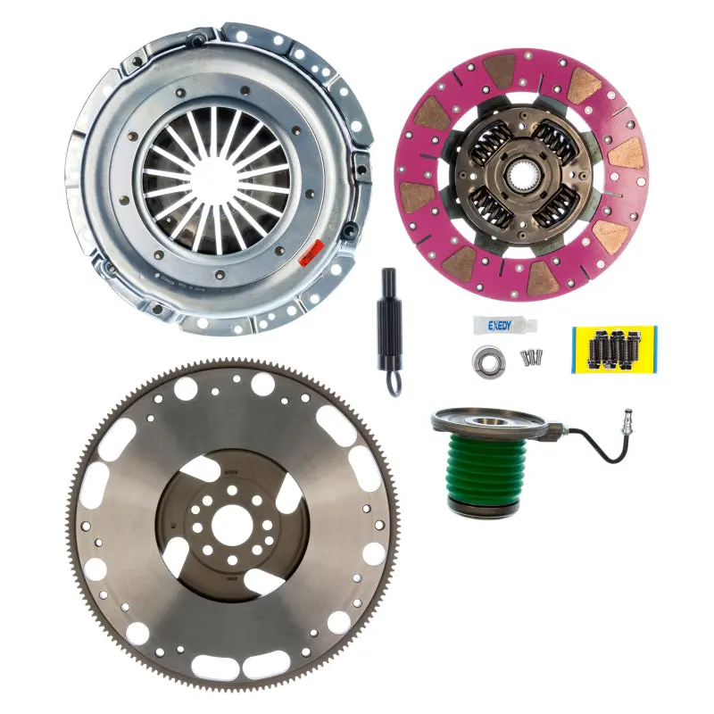 Exedy 2005-2016 Ford Mustang V8 Stage 2 Cerametallic Clutch Cushion Button Disc 1