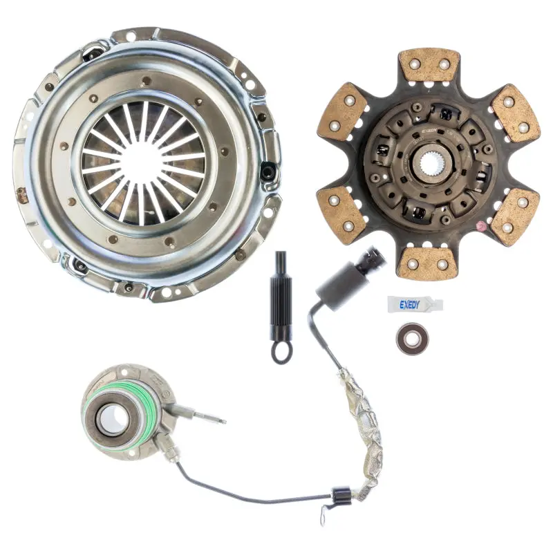 Exedy 2006-2013 Chevrolet Corvette V8 Stage 2 Cerametallic Clutch 6 Puck Disc Includes (Brg0167) 1