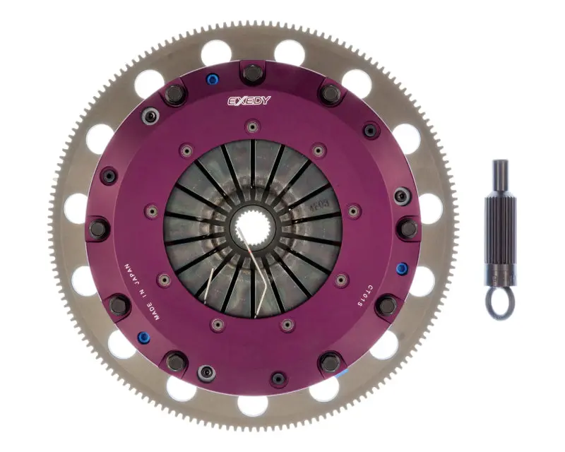 Exedy 2010-2015 Chevrolet Camaro Ss V8 Hyper Twin Cerametallic Clutch Strap Drive Type Sprung Disc 2