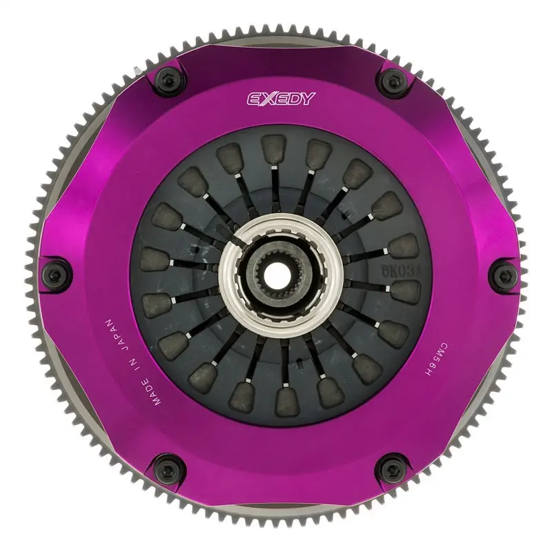Exedy 96-06 Mitsubishi Lancer Evo (Gen 4-7) Hyper Twin Cerametallic Clutch Rigid Disc Pull Type 1