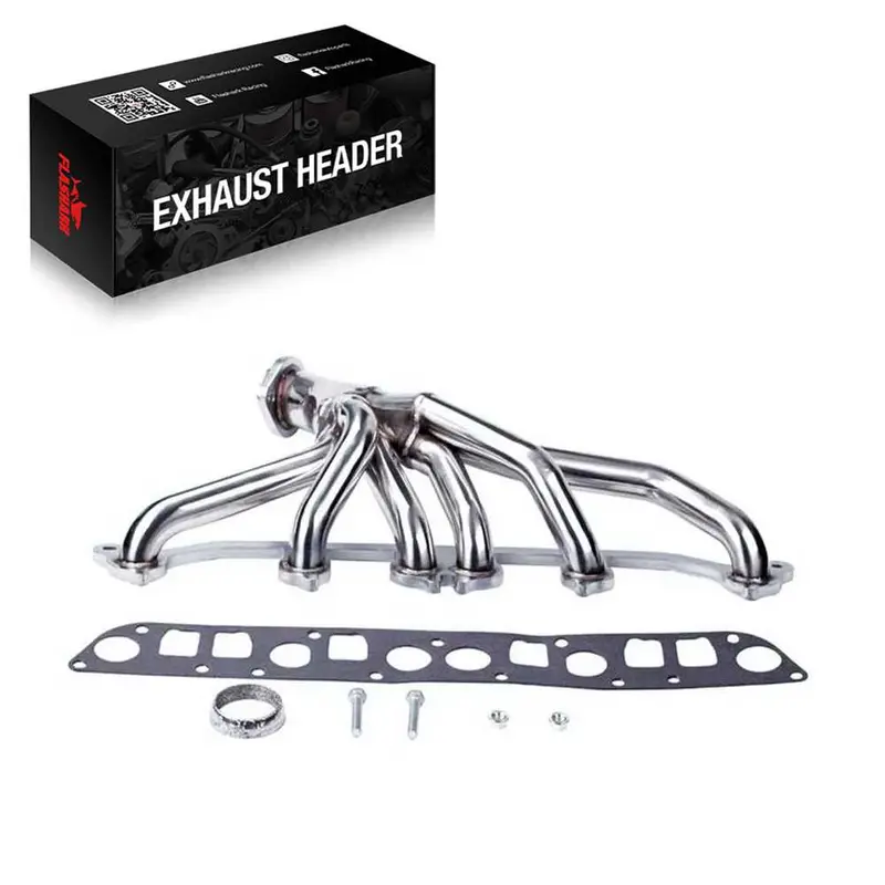 Exhaust Header | 1991-2001 Jeep Wrangler / 1993-2001 Cherokee / 1991-1992 Grand Cherokee 4.0L I6 1