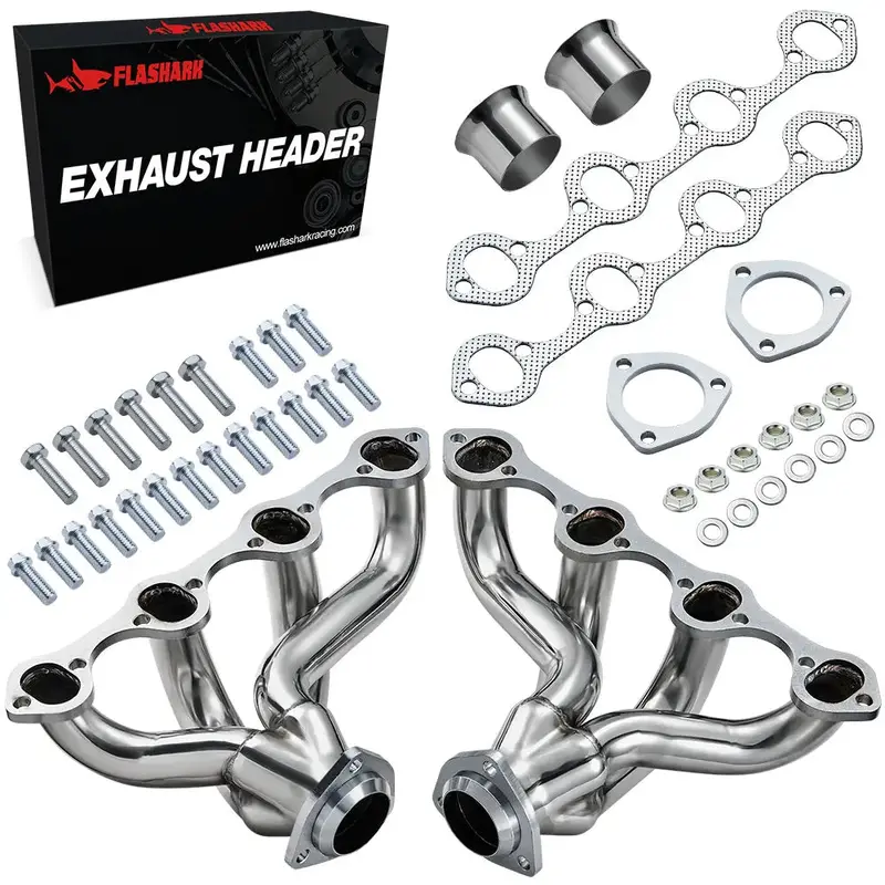 Exhaust Header For 1964-1978 Ford Sbf 260/289/302 V8 Stainless Hugger 1