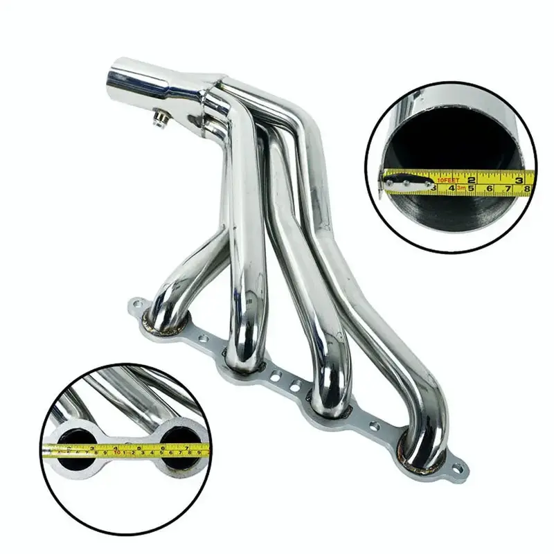 Exhaust Header For 1964-1988 Chevrolet Chevy Pontiac Buick Ls1/Ls2/Ls3/Ls6 Ls Swap Longtube V8 4.8L 5.3L 5.7L 6.0L 6.2L 2