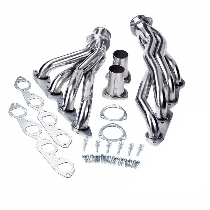 Exhaust Header For 1965-1972 Chevrolet/Chevy Camaro, Nova, Bel Air, Biscayne, Impala 396/402/427/454 - Short Tube 2