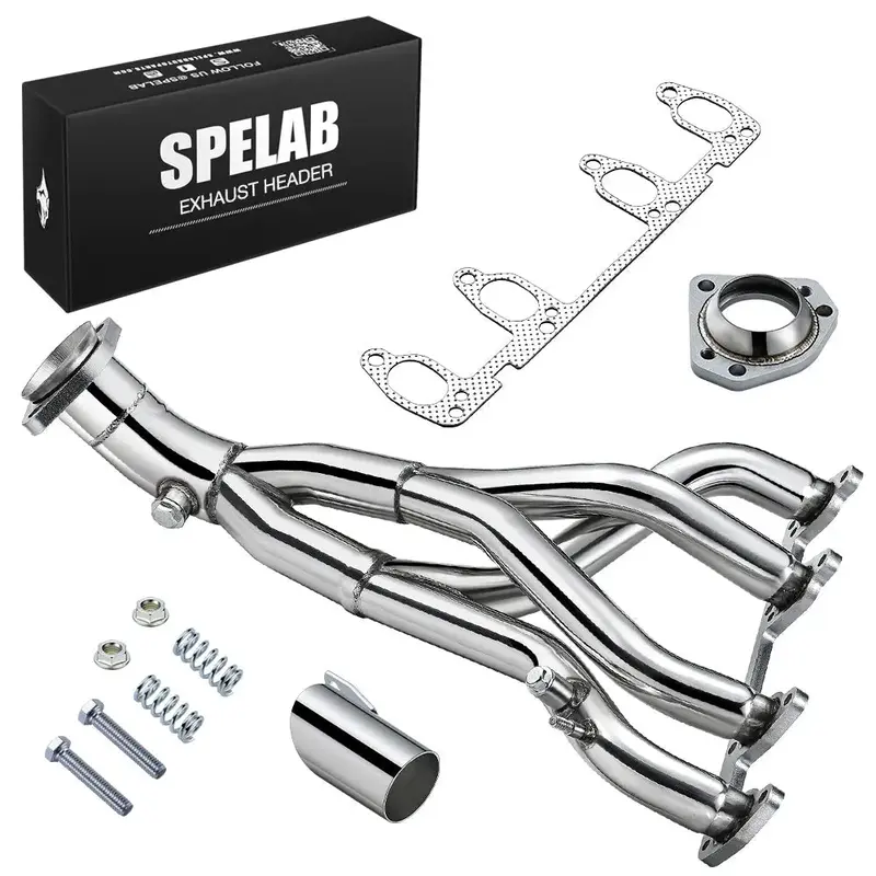 Exhaust Header For 1985-1998 Vw Golf Ii Iii Mk2 Mk3 Gti Jetta 8V 1.8L 2.0L 3
