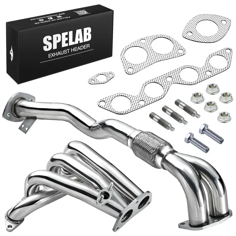 Exhaust Header For 1993-1997 Toyota Corolla 1.8L 4-2-1 Racing | Spelab 1