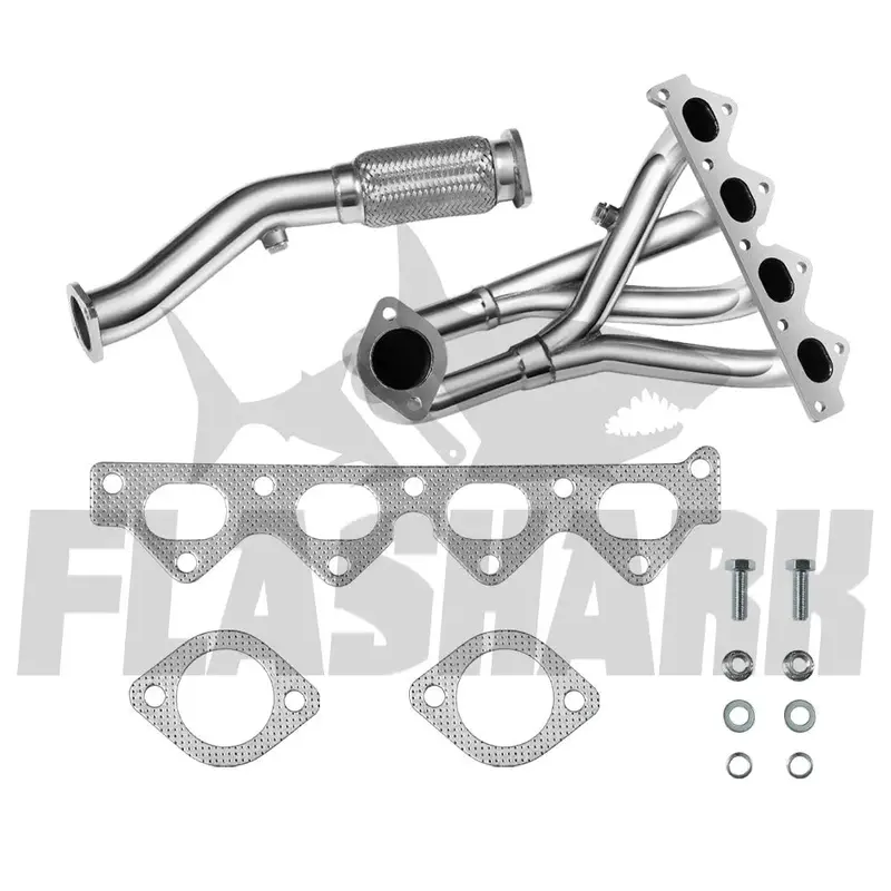 Exhaust Header For 1995-2000 Hyundai Elantra 1997-2001 Hyundai Tiburon 2.0L 4Cyl 4 Cylinder 4-2-1 2