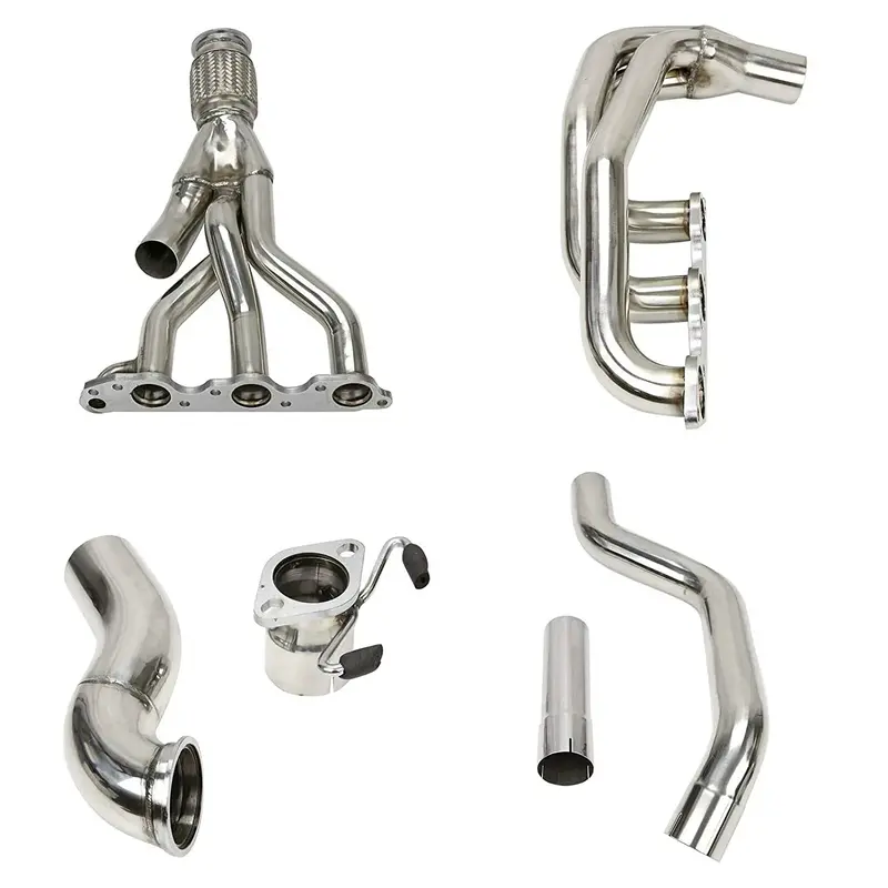 Exhaust Header For 1997-2003 Pontiac Grand Prix, 1997-2004 Buick Regal, 2004-2005 Chevy Impala/Monte Carlo 3.8L V6 2