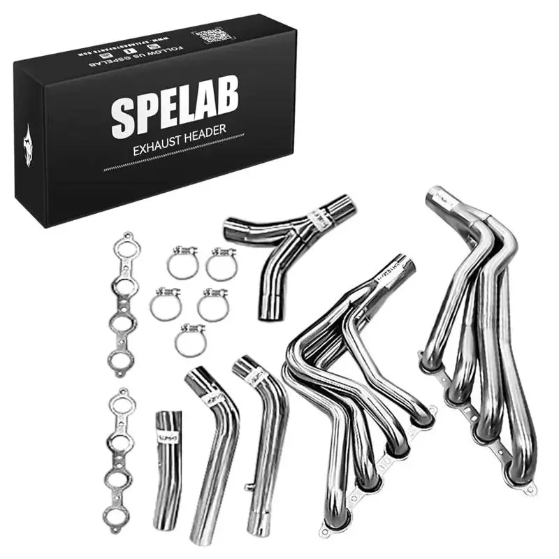 Exhaust Header For 1998-2002 Ls1 Camaro Firebird Headers & Y-Pipe 1 7/8 Race Version F-Body 1