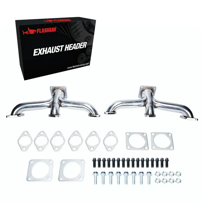 Exhaust Headers For 1932-1953 Ford Flathead V8 Pickup Truck 1