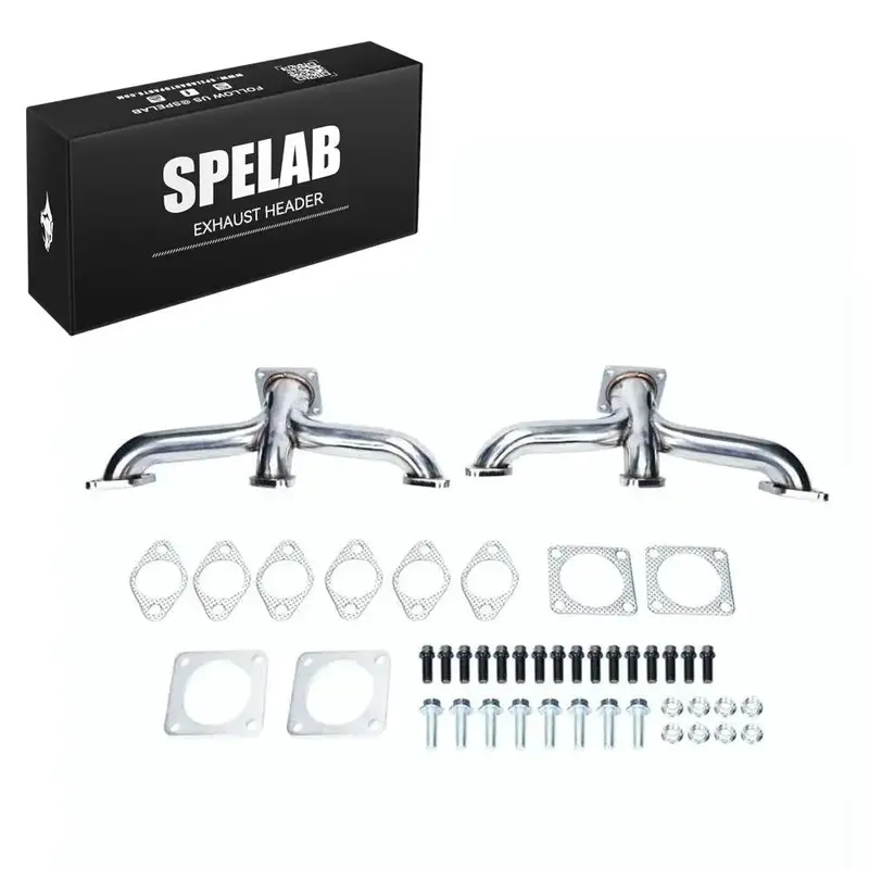 Exhaust Headers For 1932-1953 Ford Flathead V8 Pickup Truck 3