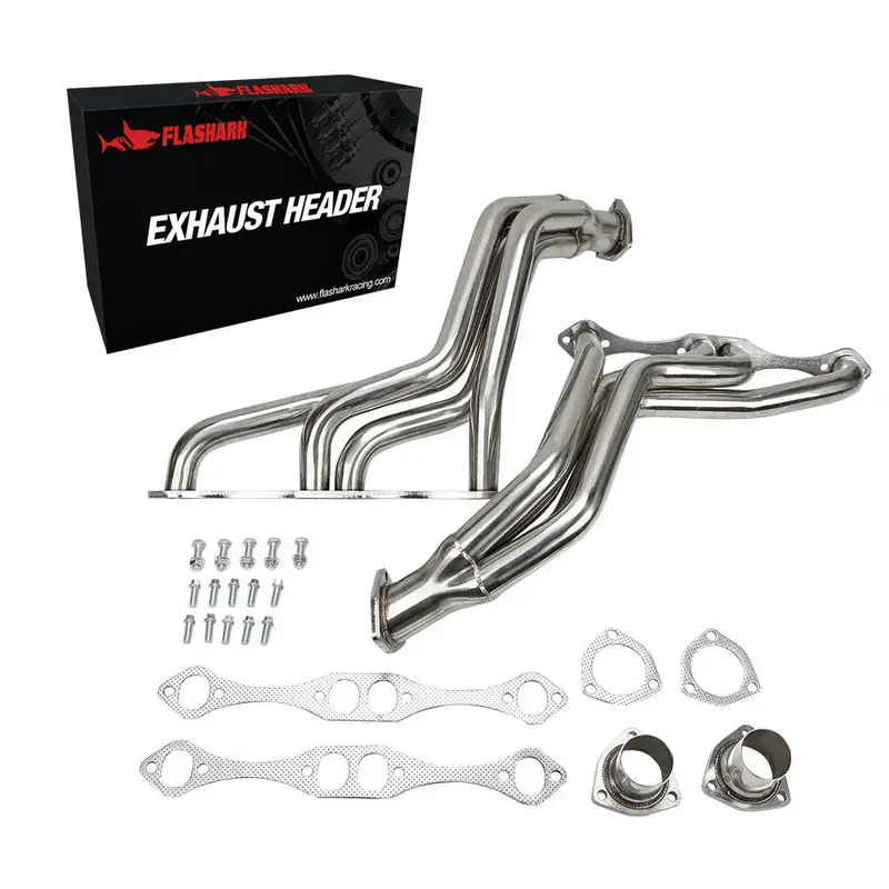 Exhaust Headers For 1935-1948 Chevy Street Rod | Sbc Small Block 265 305 327 350 400 V8 Swap | Block Hugger Shorty Style 1