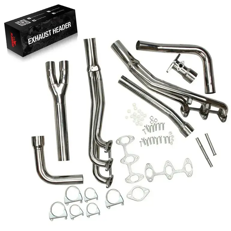 Exhaust Headers For 1988-1995 Toyota 3Rd Gen 4Runner & Pickup 3.0L 3Vz-E V6 1
