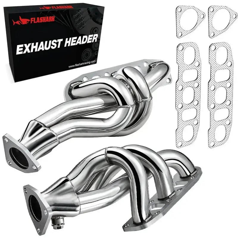 Exhaust Headers For 2003-2006 Infiniti G35 & Nissan 350Z Z33 V6 3.5L Vq35de 1
