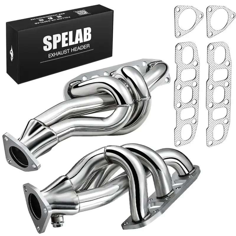 Exhaust Headers For 2003-2006 Infiniti G35 & Nissan 350Z Z33 V6 3.5L Vq35de 5