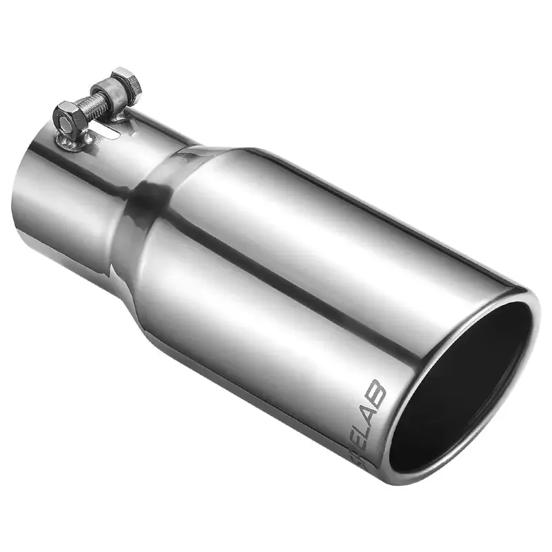 Exhaust Tip 3'' In, 4'' Out, 10'' Length T304 | Spelab 2