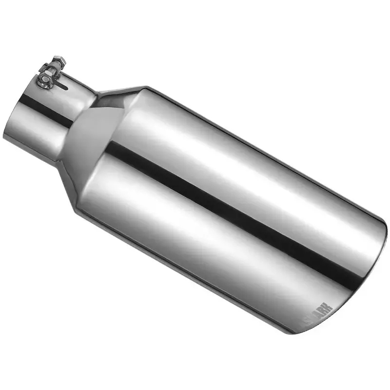 Exhaust Tip 5" In, 6"/7"/8" Out, 18" Length T304 2