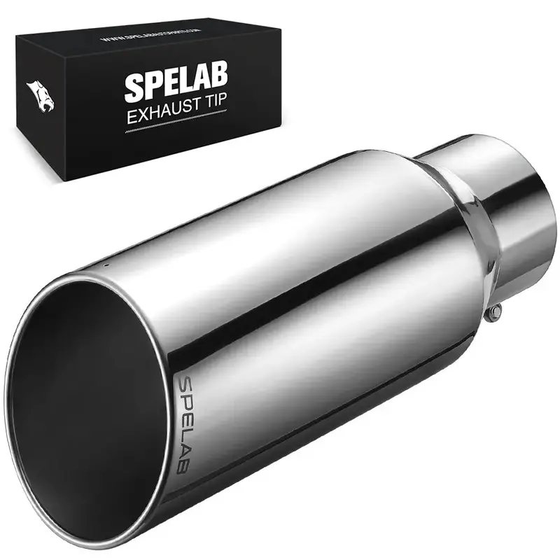 Exhaust Tip 5" In, 6"/7"/8" Out, 18" Length T304 5
