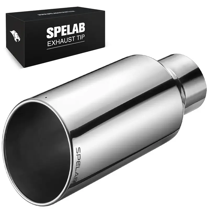 Exhaust Tip 5" In, 6"/7"/8" Out, 18" Length T304 6