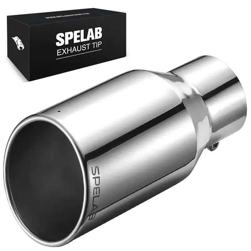 Exhaust Tip 5" In, 6"/7"/8" Out, 18" Length T304 6