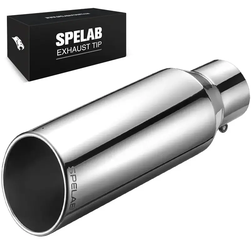 Exhaust Tip 5" In, 6"/7"/8" Out, 18" Length T304 8