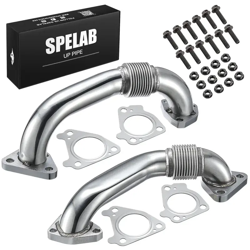 Exhaust Up-Pipe For 2001-2016 6.6L Chevrolet Chevy Gmc Duramax Lb7 Lly Lbz Lmm Lml | Spelab 1