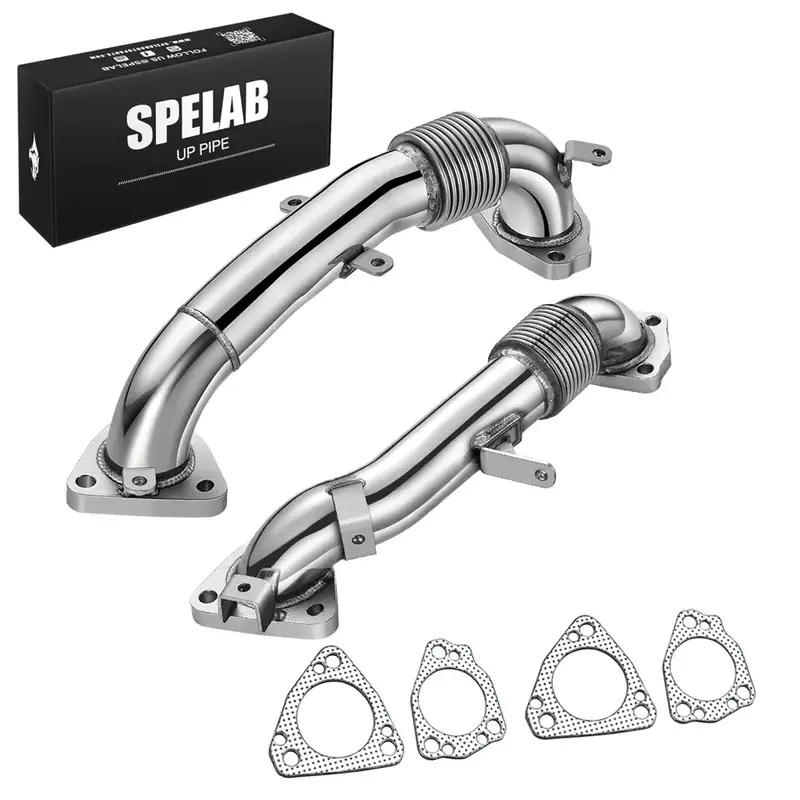Exhaust Up-Pipe For 2017-2023 L5p 6.6L Duramax Sierra/Silverado 2500 3500 | Spelab 1