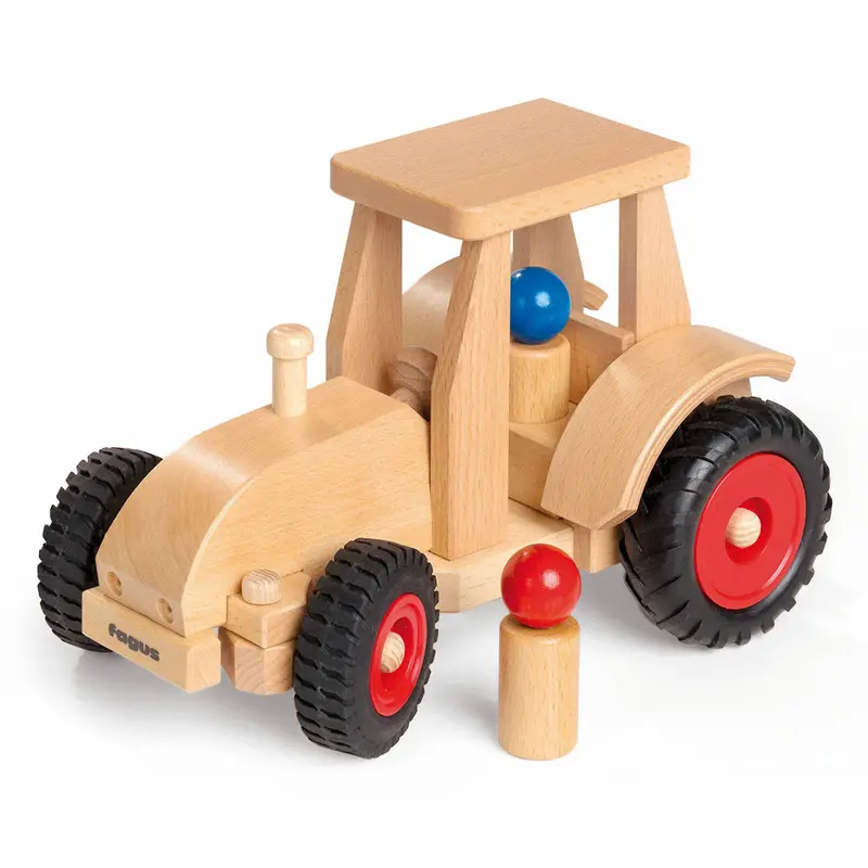 Fagus Modern Wooden Tractor 1