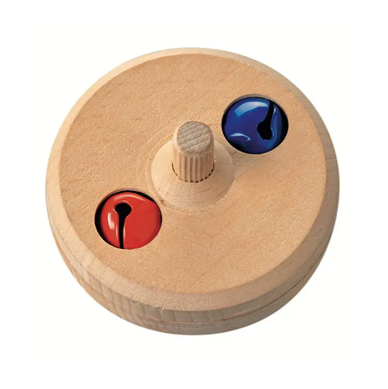 Fagus Wooden Bell Disc Marble Run Toy 1